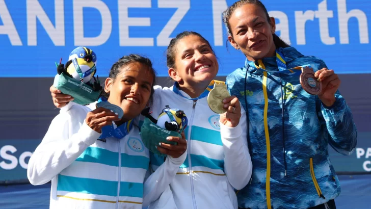 Araceli Rotela lo hizo de nuevo: ganó una tremenda final en los 100 metros y es bicampeona Parapanamericana