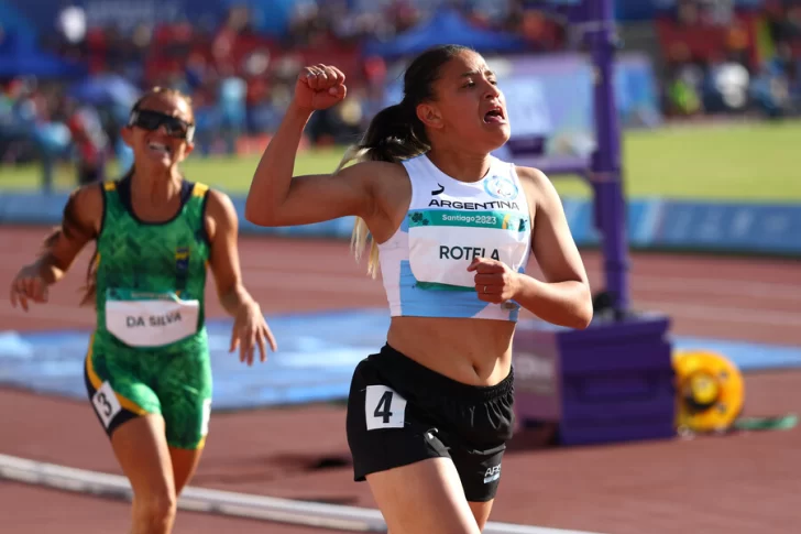 Araceli Rotela clasificó a la final paralímpica