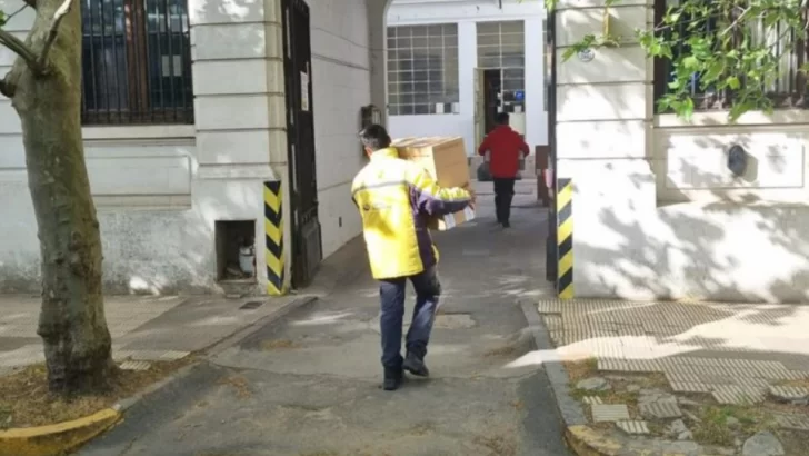 Las urnas para el balotaje ya llegaron a la sucursal del Correo Argentino