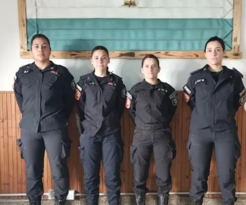 Seis nuevas bomberas son parte del cuartel de Necochea