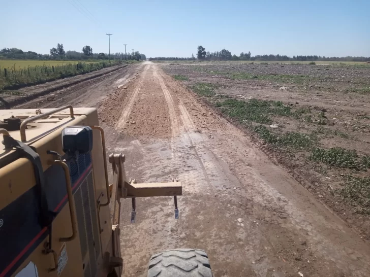 Trabajos de engranzado en Avenida 2 entre 117 y 129