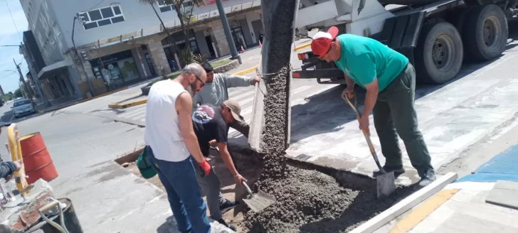 Acondicionan la vía pública