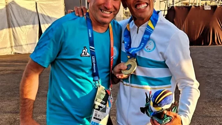 Otro de los alumnos de “Pilín” González alcanzó la gloria: Hernán Barreto campeón Parapanamericano