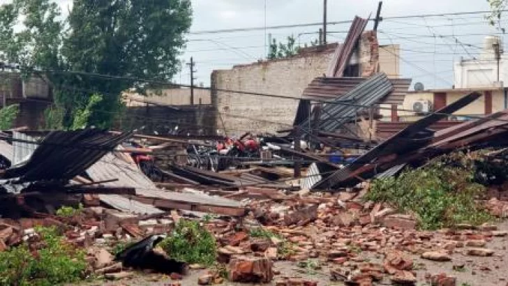 Declararon estado de emergencia en Olavarría tras el temporal