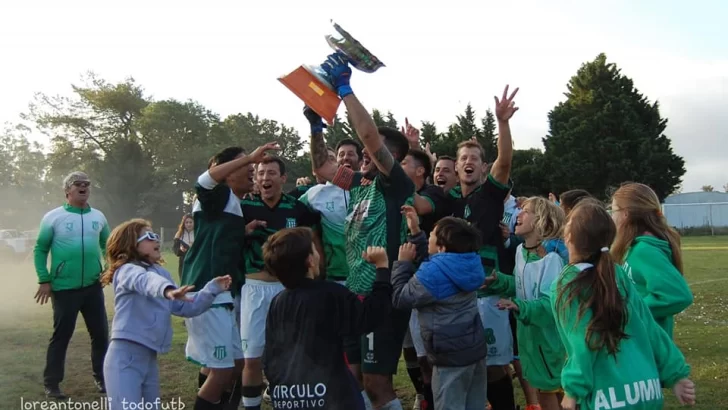 Alumni de Lobería se quedó con la final anual de la Liga de Fútbol Amateur