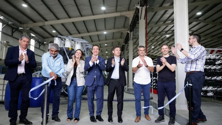 Kicillof encabezó la inauguración de nuevas empresas en el Parque Industrial y Tecnológico de Florencio Varela