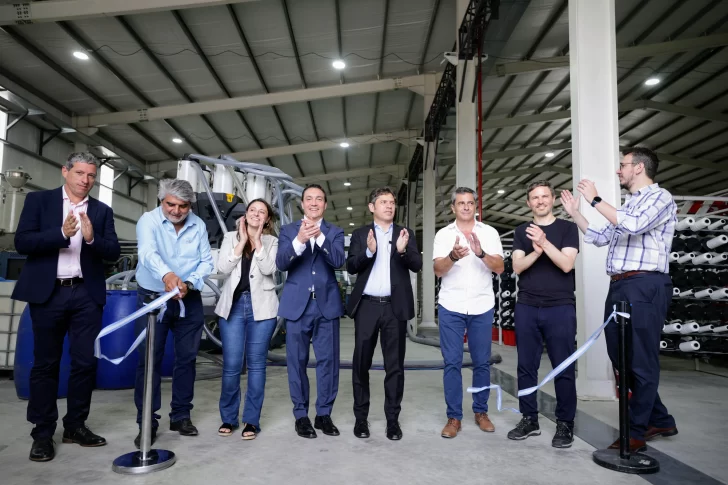 Kicillof encabezó la inauguración de nuevas empresas en el Parque Industrial y Tecnológico de Florencio Varela