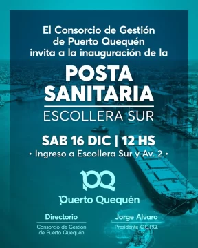 El Consorcio inaugura la Posta Sanitaria ¿Dónde?