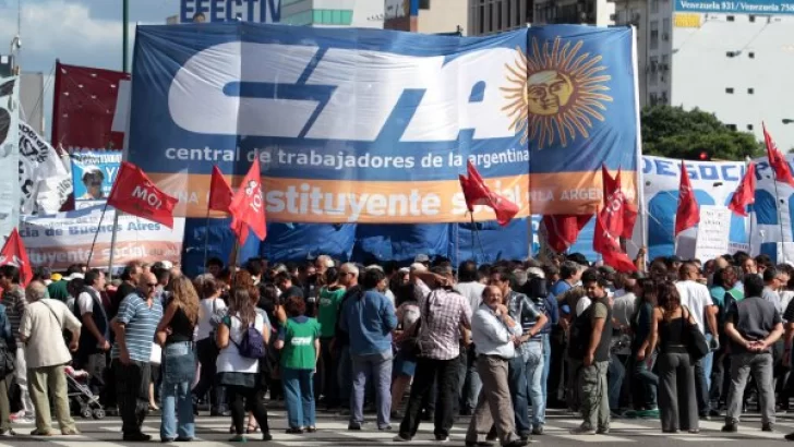La CTA Autónoma convocó a una jornada de lucha contra el DNU de Milei