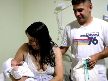 Nació la primera bebé del año en San Cayetano