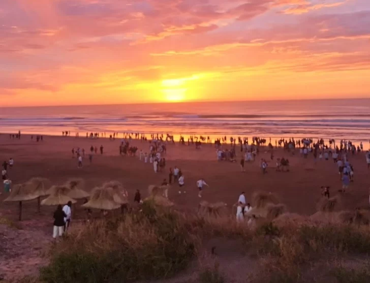 Con alegría, Necochea recibió el año nuevo y la madrugada fue tranquila