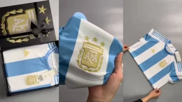 Se filtró la nueva camiseta que usaría Argentina para la Copa América 2024