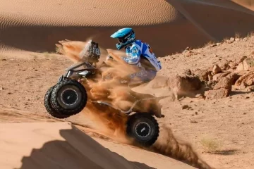 Los argentinos Moreno Flores y Andújar se ubican al frente del Rally Dakar en quads