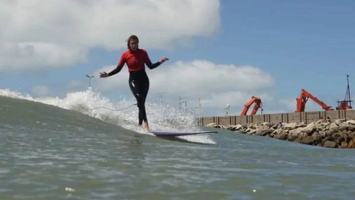 La necochense Evelyn Gontier se consagró bicampeona nacional de Longboard