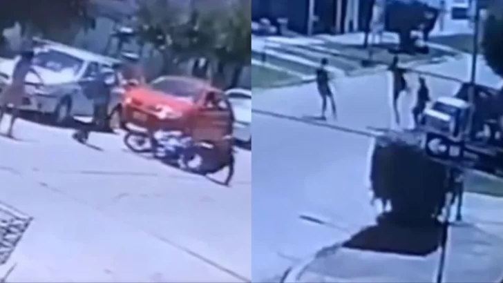 Video: un ladrón perdió su pierna ortopédica mientras intentaba escapar de un robo