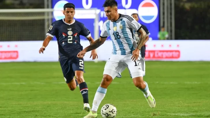 La Selección Sub 23 debutó en el Preolímpico con un empate ante Paraguay