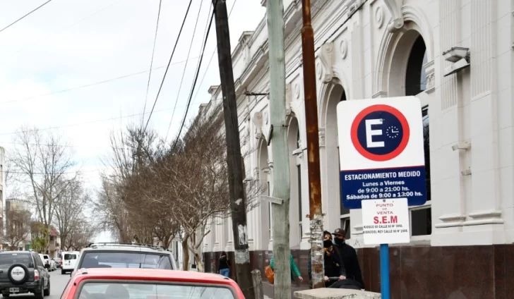 Se cayó por unas horas el Estacionamiento Medido en el centro