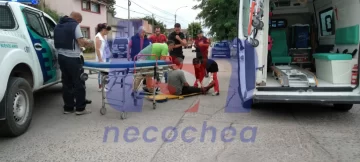 Otro ciclista hospitalizado por un choque