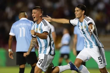 Video: Argentina sacudió a Uruguay con tres golazos en pocos minutos