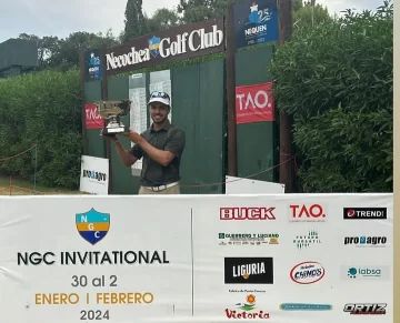 Marcos Montenegro se alzó con el Invitational del Necochea Golf Club