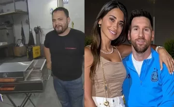 Un emprendedor argentino fabrica parrillas y fue sorprendido en Instagam con un pedido del mismísimo Messi