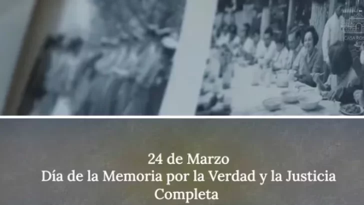 “Día de la Memoria por la Verdad y la Justicia completa”: el Gobierno difundió un video a 48 años de la dictadura militar