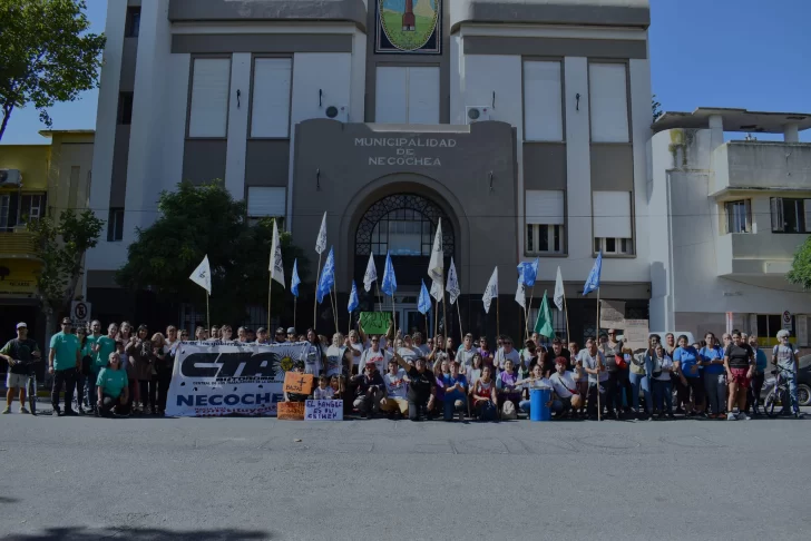 Se manifestaron al grito de “El hambre es el limite”