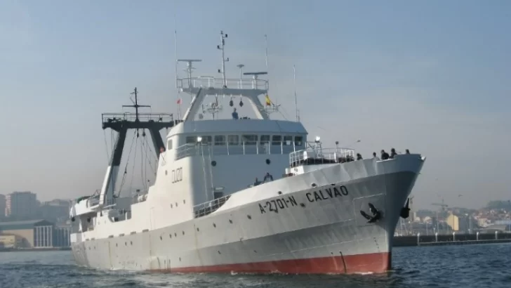 Detectan un buque que pescaba ilegalmente dentro de la Zona Económica Exclusiva argentina
