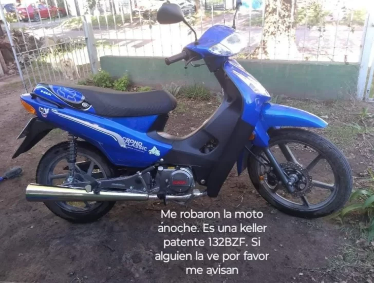 Robaron una moto, una bicicleta y herramientas de una vivienda