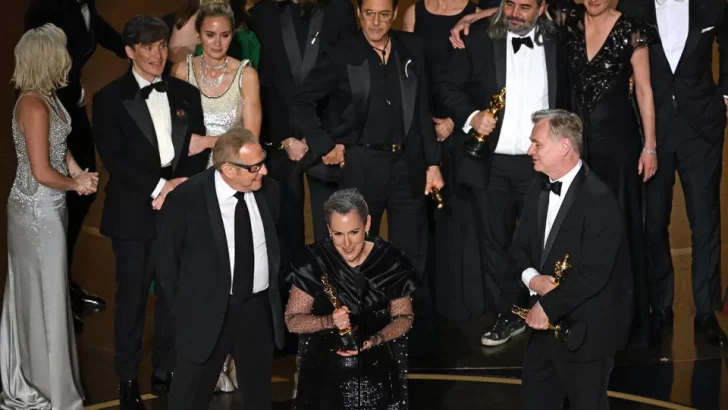 La gran ganadora de la noche: Oppenheimer se alzó con el Oscar a Mejor película