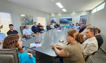 Jimena López recibió a la Cámara de Actividades Portuarias