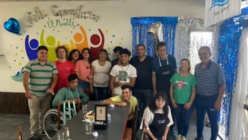 Emocionante acto por el primer año de la Cantina inclusiva El Muelle