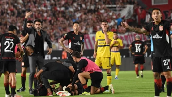 Se suspendió Estudiantes vs. Boca: se descompensó Javier Altamirano en pleno partido