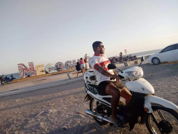 500 Km en una Corven de 110 CC para llegar a Necochea