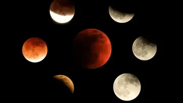 Marzo trae un eclipse y la Luna de Gusano
