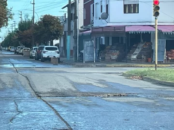 Bache insistente: lo habían arreglado, pero volvió a surgir