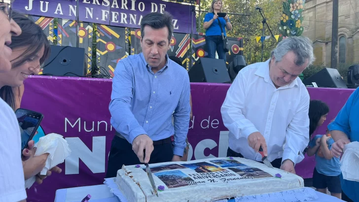 Con una gran fiesta, Juan N. Fernández celebró su aniversario