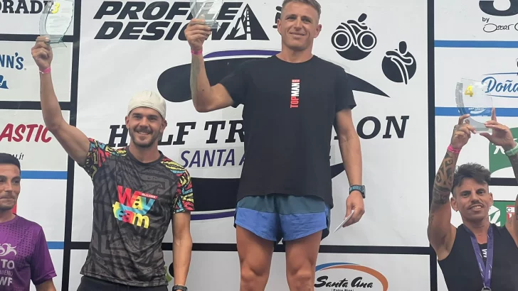 Brillantes resultados de triatletas necochenses en Entre Ríos