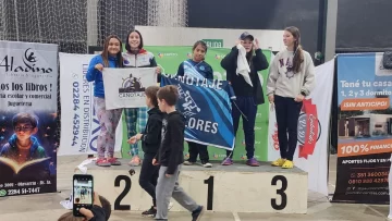 La kayakista local Ana Paula Poblete Rojas compitió con éxito en Olavarría