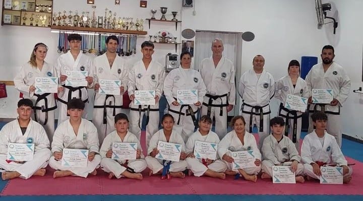 Exitosa master class de taekwondo junto al gran maestro Ebel Barat
