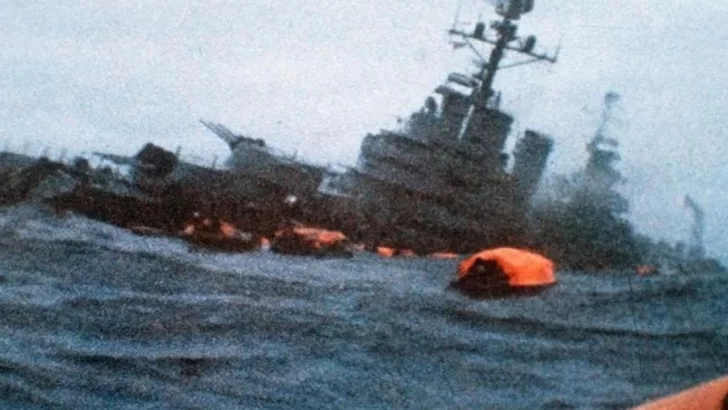 Se cumplen 42 años del hundimiento del crucero General Belgrano en la Guerra de Malvinas