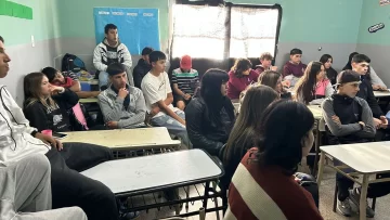 Se retomaron las charlas para conductores principiantes en escuelas secundarias