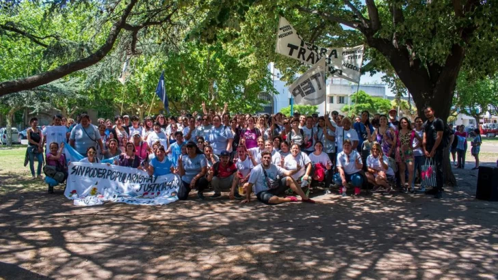 Trabajadores de la Economía Popular realizan una jornada de lucha