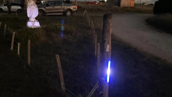 Iluminaron los accesos al balneario Los Ángeles