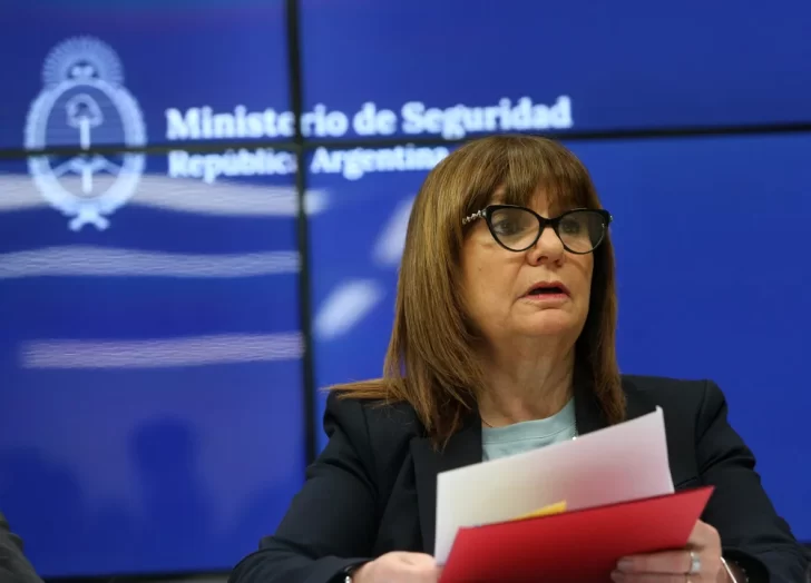 Bullrich cuestionó las protestas en Misiones: “La policía no puede ser piquetera”