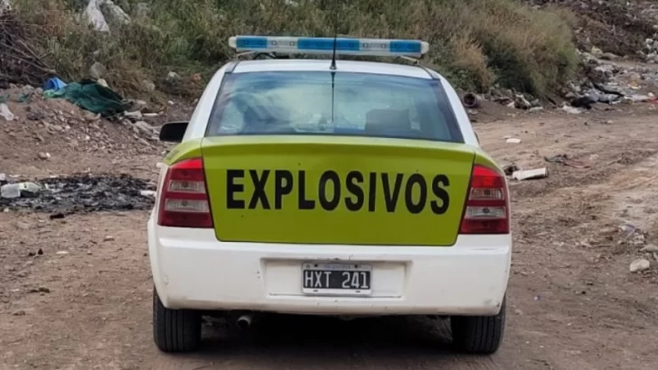 Peritos en explosivos de Necochea detonaron un artefacto en Tres Arroyos