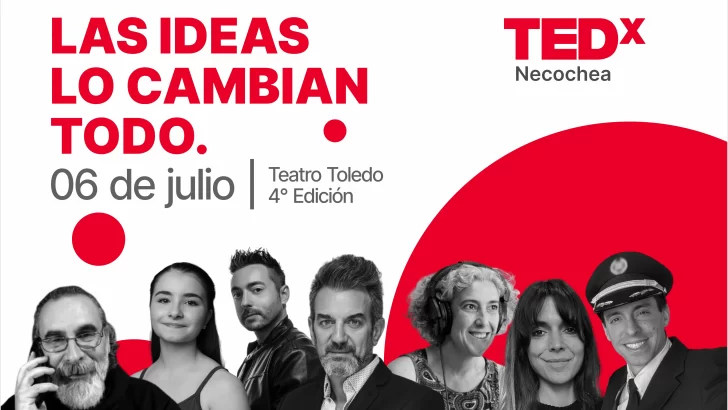 Anunciaron la lista de oradoras de una nueva edición de TED x Necochea