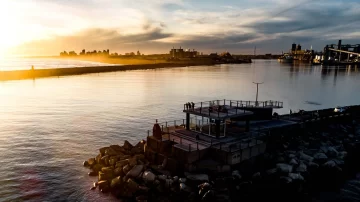 Modernizan la estación meteorológica de Puerto Quequén