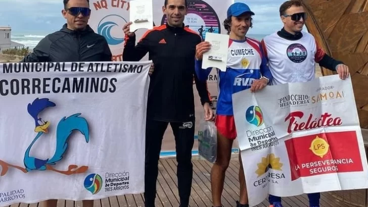 Amo y señor de la Costa: Fede Santibáñez ganó un nuevo desafío en una parada brava