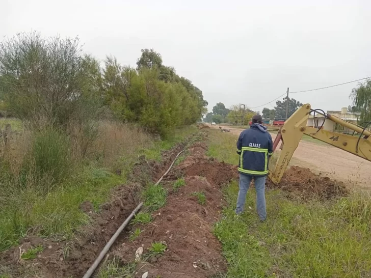 Culminó la extensión de la red de agua potable en Claraz